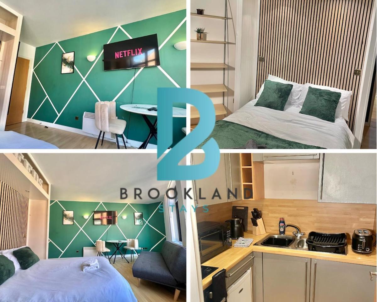 Studio Flat By Brookland Stays Serviced Accommodation Short Lets Leeds With Free Wifi Екстер'єр фото